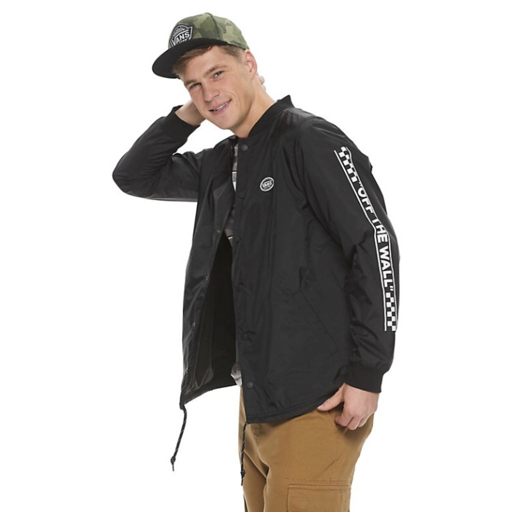 Men’s Vans Treeco Jacket Windbreaker NWT XL